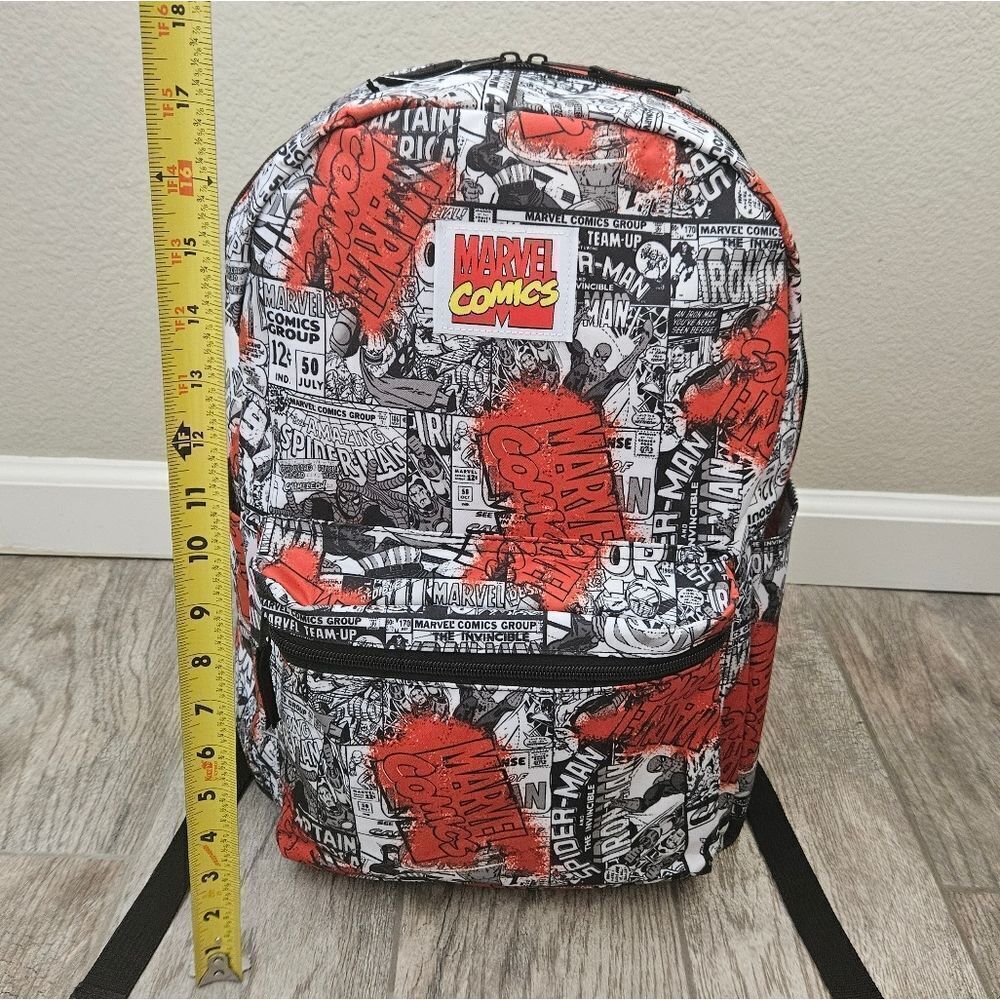 NWOT Marvel Comic Strip Backpack - Picture 2 of 13